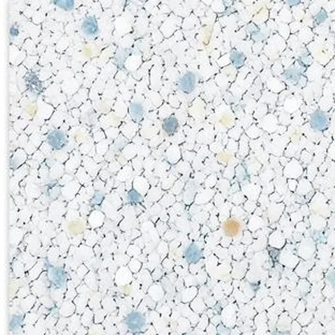 Échantillon de flocon Siberian (FB-902) — Blanc, gris et bleu-gris subtil