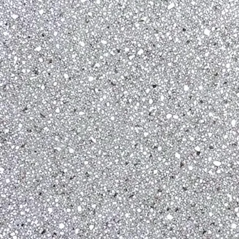 Échantillon de flocon Suave (FB-920) — Gris moyen, gris pâle et blanc